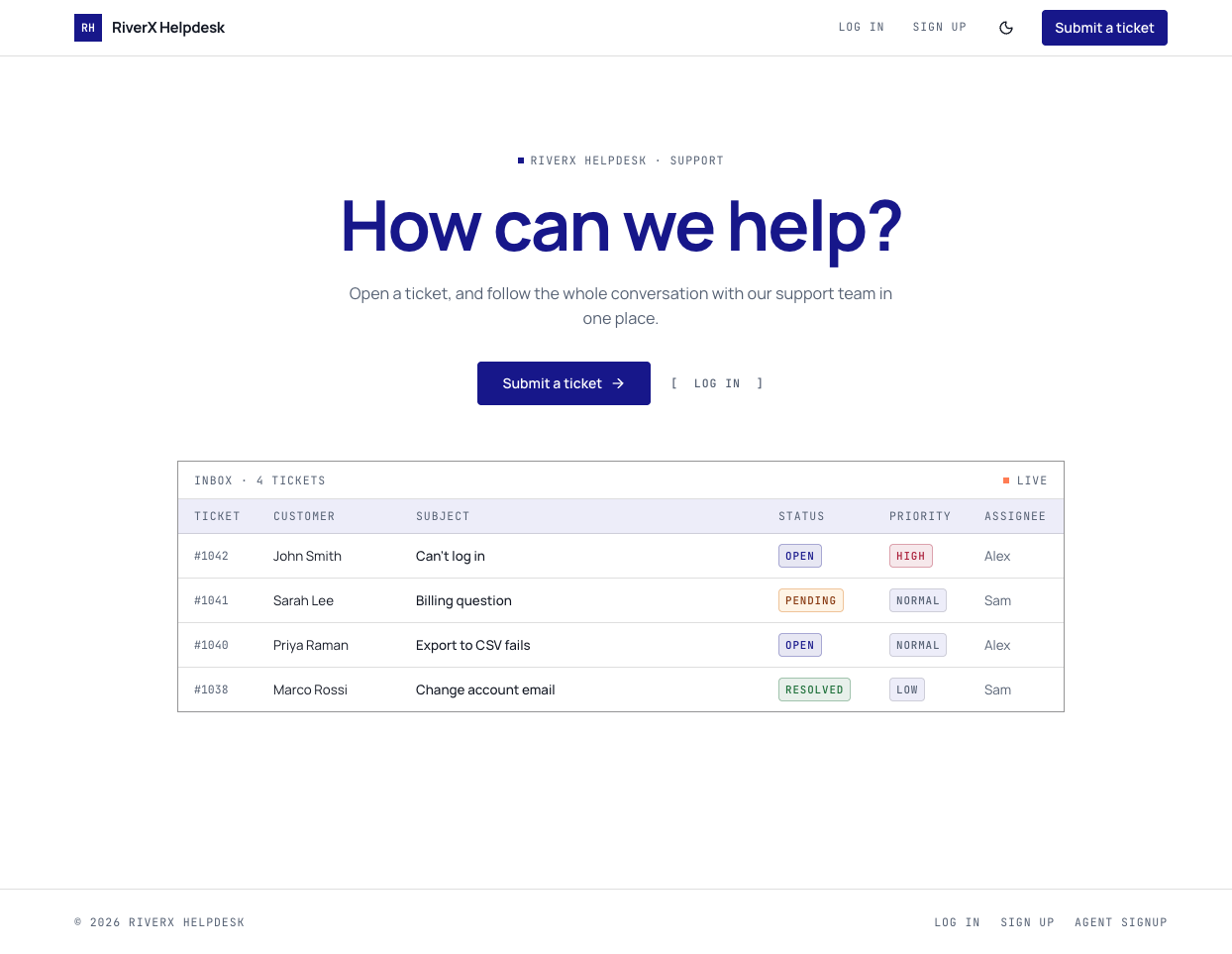Build Your Own Helpdesk
